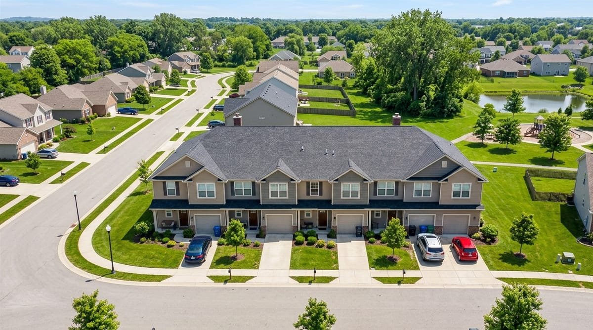 Small Multi-Family Roof Report — example photo